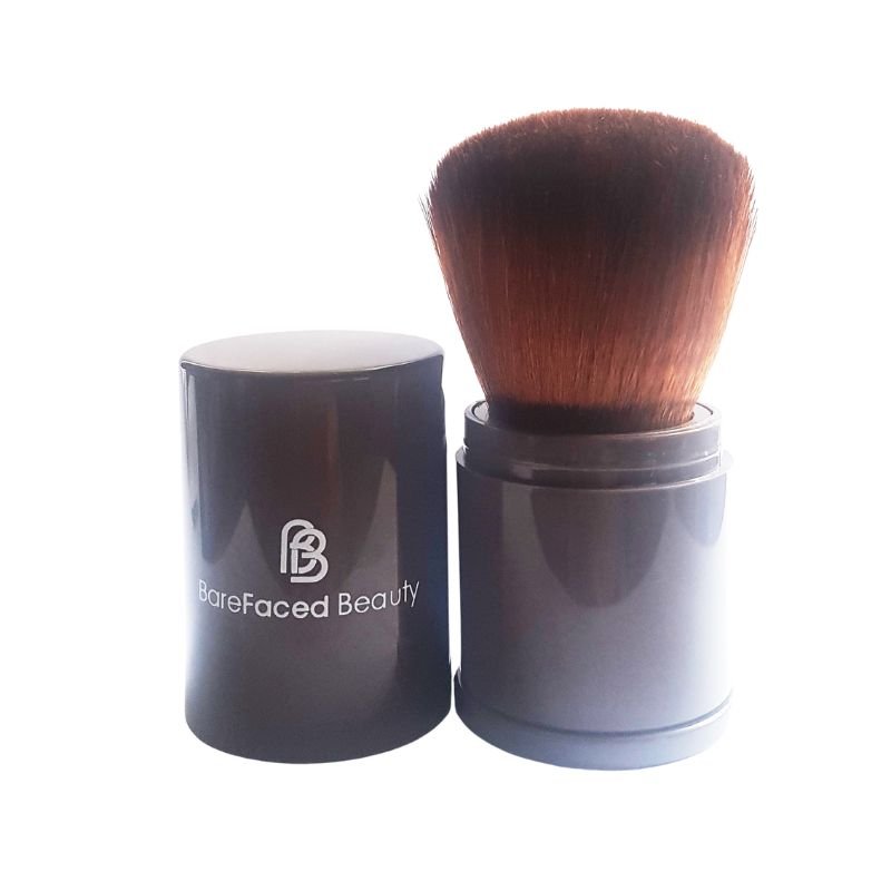 Retractable Kabuki Brush - BareFaced Beauty